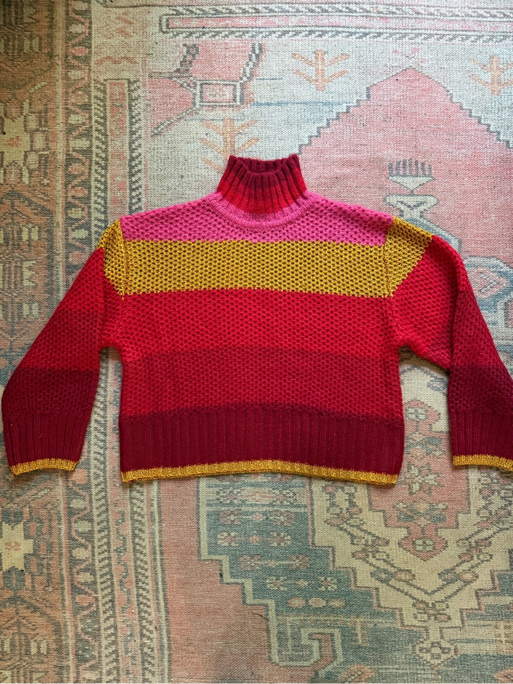 FARM Rio Shiny Stripes Sweater